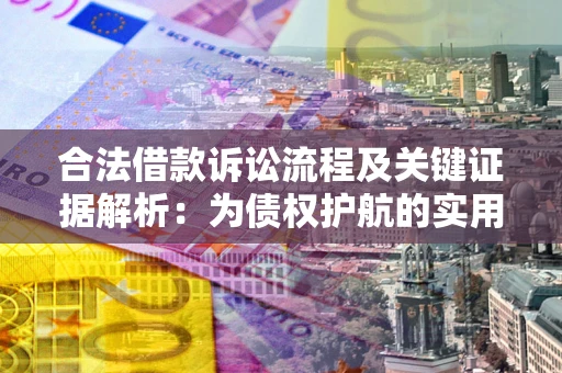 北京合法借款诉讼流程及关键证据解析：为债权护航的实用指南