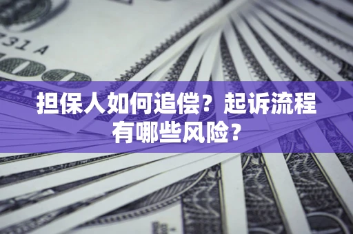 北京担保人如何追偿？起诉流程有哪些风险？