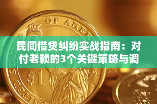 北京民间借贷纠纷实战指南：对付老赖的3个关键策略与调解盲区解析