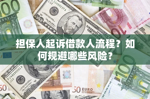北京担保人起诉借款人流程？如何规避哪些风险？