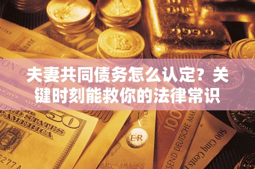 北京夫妻共同债务怎么认定？关键时刻能救你的法律常识